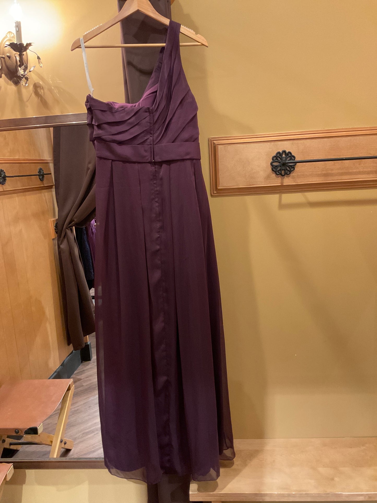 Bari Jay 1473 One Shoulder Bridesmaid Dress