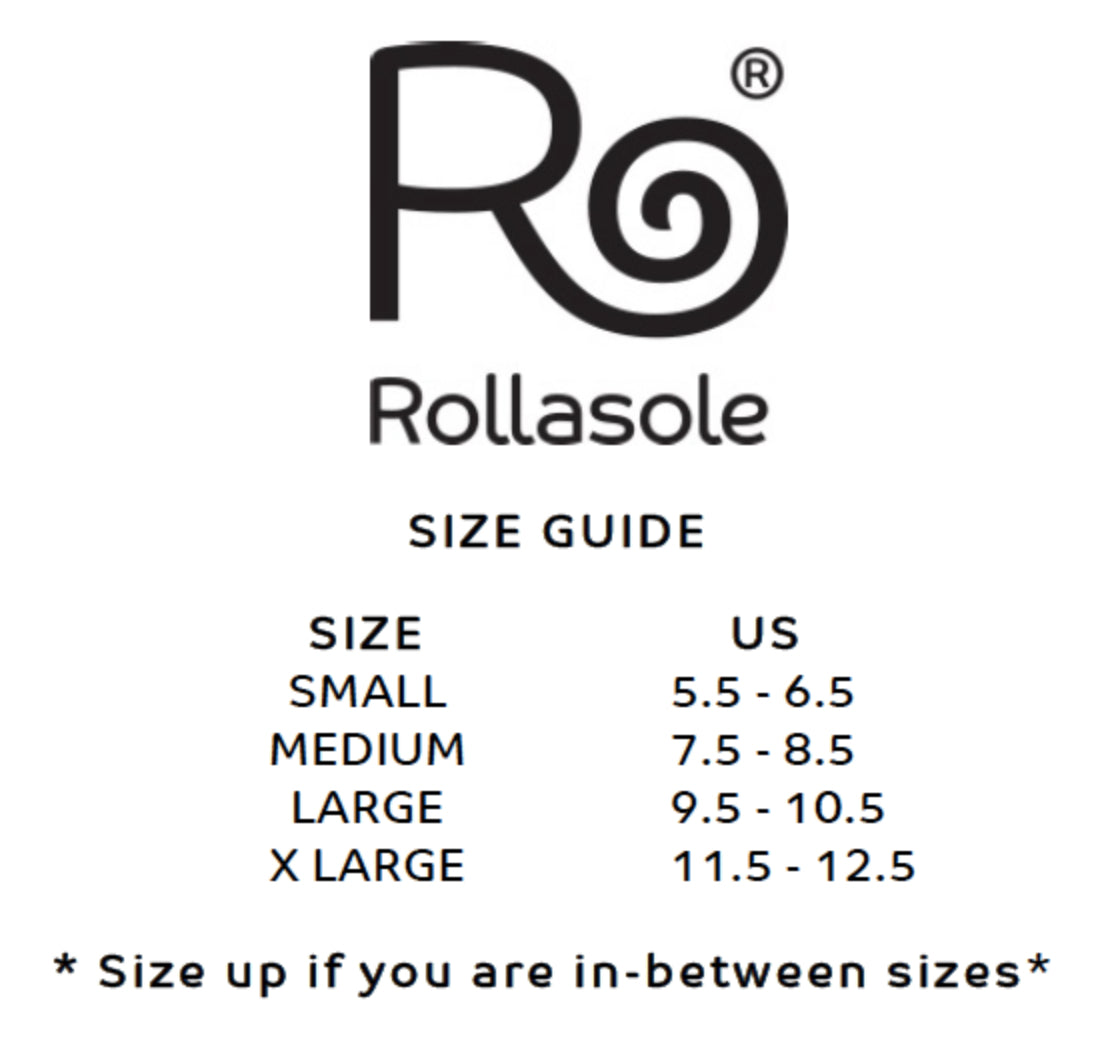 Roll-a-Sole Black Flat