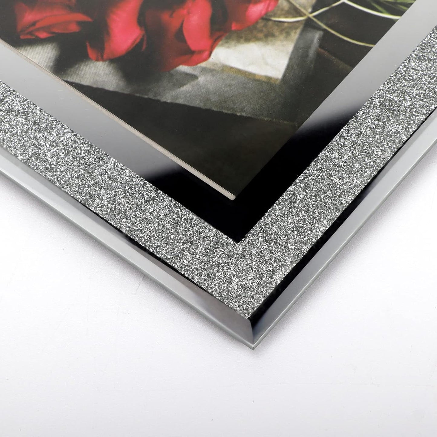 Glitter Glass Photo Frame