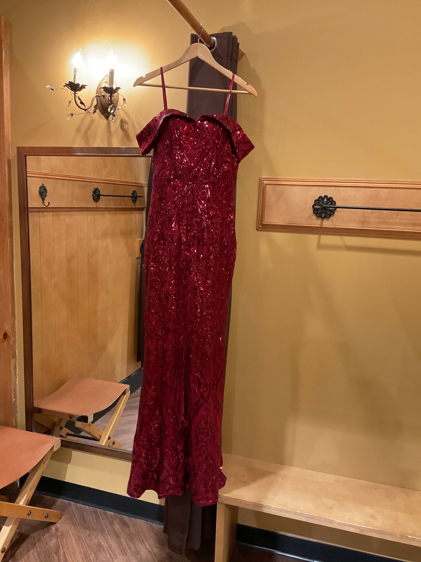 Ricarica sequin gown