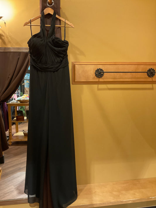 Morilee Halter Chiffon Bridesmaid Jumpsuit