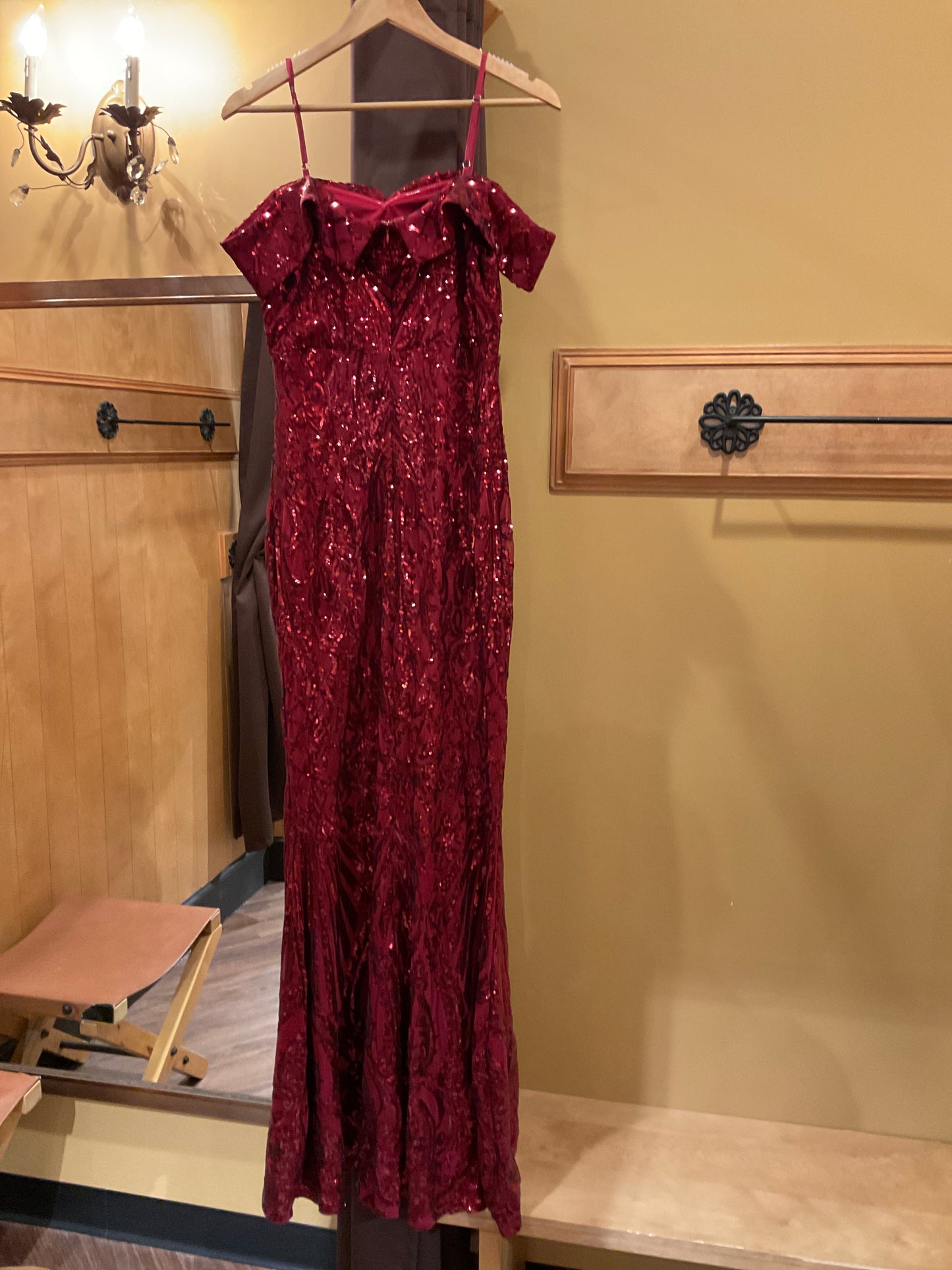 Ricarica sequin gown