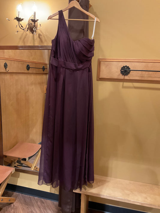 Bari Jay 1473 One Shoulder Bridesmaid Dress