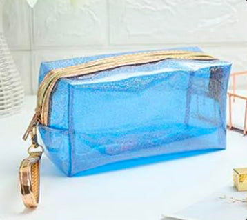 Waterproof Cosmetic Bag Portable Translucent Makeup Bag