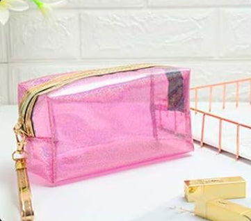 Waterproof Cosmetic Bag Portable Translucent Makeup Bag