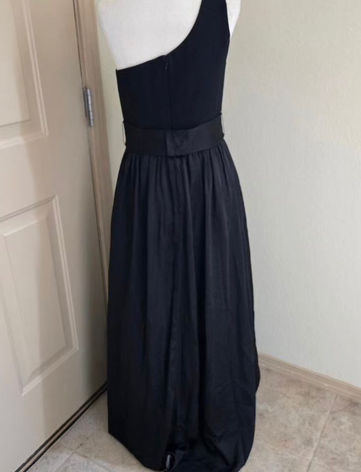 White by Vera Wang Black One-Shoulder