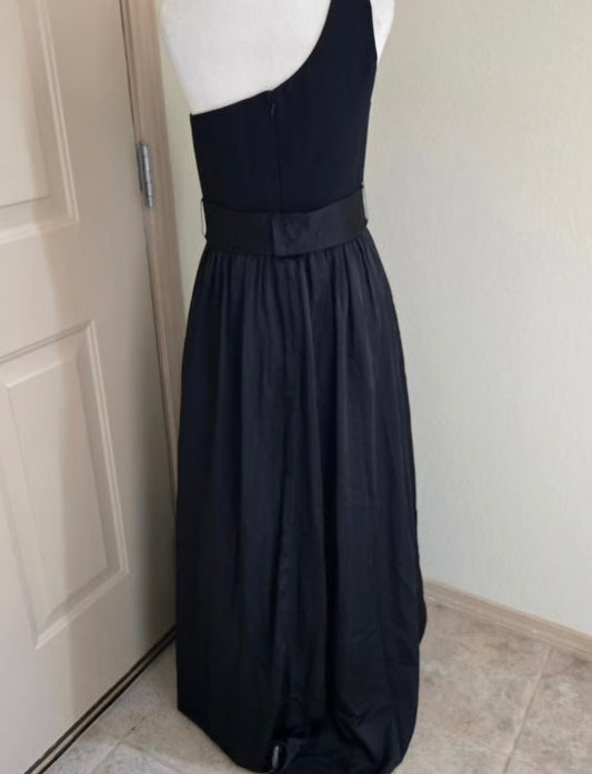 White by Vera Wang Black One-Shoulder