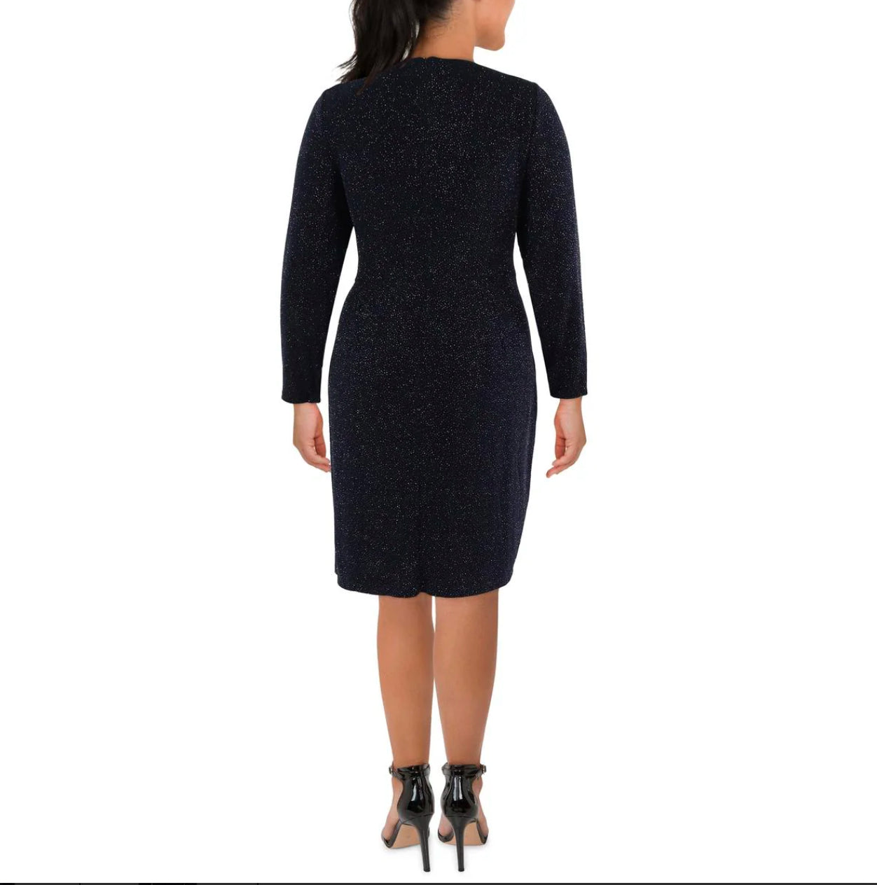 Long Sleeve Drape Dress