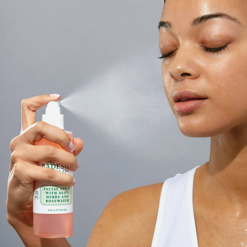 Mario Badescu Facial Spray Skin Care Toner with Aloe Herbs And Rosewater