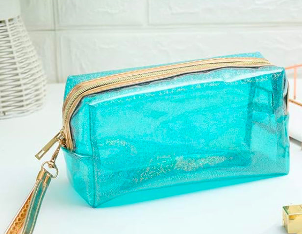 Waterproof Cosmetic Bag Portable Translucent Makeup Bag