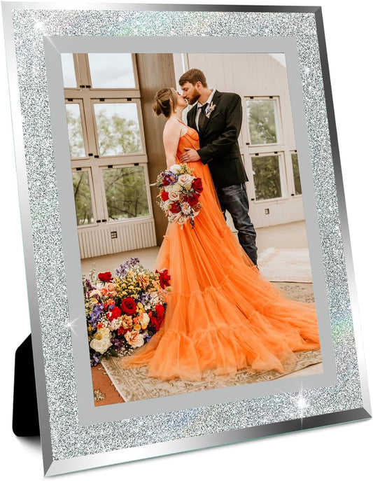 Glitter Glass Photo Frame