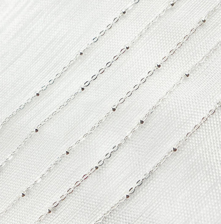 Sterling Silver Satellite Chain